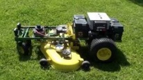 Remotely-Controlled Lawn Mower